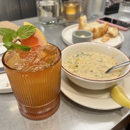 Clam chowder