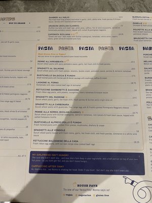 Menu photo 4 Sicily Belgravia, XGL