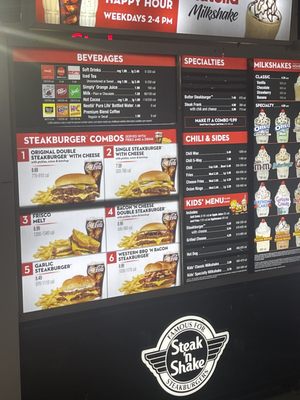 Menu photo 4 Steak 'n Shake Victorville, CA