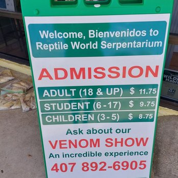 Reptile World Serpentarium - Zoos Near Me - Saint Cloud, Florida