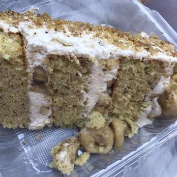Rosine's Restaurant - Banana Nut Cake to go! Slices are HUGE! - American Near Me - Monterey, California Rosine's Restaurant - Banana Nut Cake to go! Slices are HUGE! - American Near Me - Monterey, California