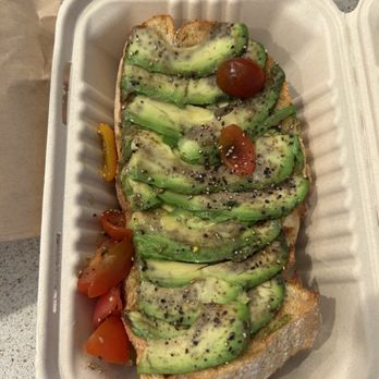 Blk Dot Coffee - Avocado Toast - Coffee & Tea Near Me - Irvine, California