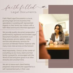 Faith Filled Legal Documents - This is Faith Filled *