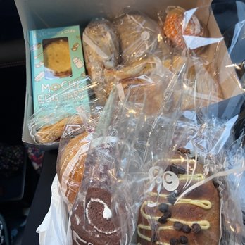 85°C Bakery Cafe-Irvine - Almost $50 worth of goodies - Coffee & Tea Near Me - Irvine, California