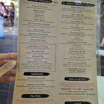 El Arroyo - Menu as of 5.2026 - Mexican Near Me - Murphys, California El Arroyo - Menu as of 5.2026 - Mexican Near Me - Murphys, California
