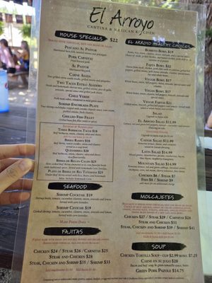 Menu photo 7 El Arroyo Murphys, CA Menu photo 7 El Arroyo Murphys, CA