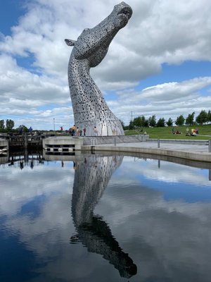 The Kelpies by null