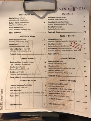 Menu photo 2 Vino Volo St. Louis, MO Menu photo 2 Vino Volo St. Louis, MO