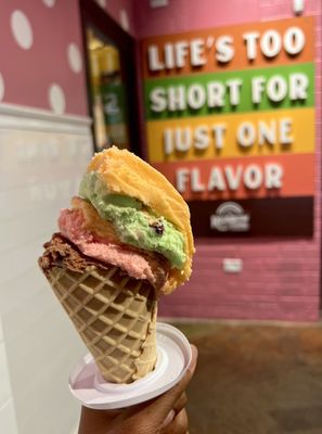 The Original Rainbow Cone by null
