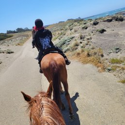 1 hour beach ride.