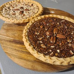 Forest Hollow Bakery - Our black strap pecan pie and sugar free pecan pie