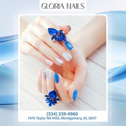 Gloria Nails - Nail art is a vibrant form of self-expression, turning your nails into tiny masterpieces with endless design possibilities.