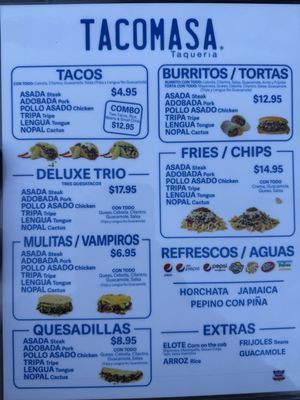 Menu photo 7 Tacomasa Cypress, CA