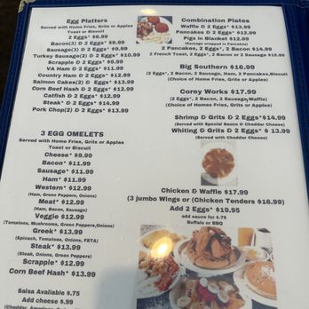 Southern Pancake and Waffle House - Menu - Breakfast & Brunch Near Me - Williamsburg, Virginia Southern Pancake and Waffle House - Menu - Breakfast & Brunch Near Me - Williamsburg, Virginia