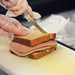 Yoho General Store - A traditional bologna sandwich.
