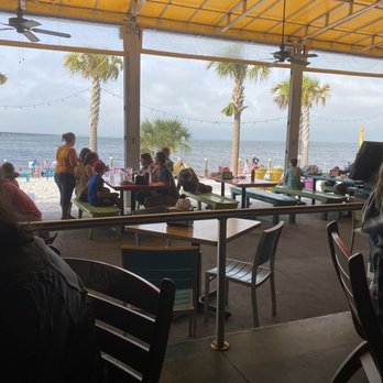 LuLu's Destin - View fro my inside table - Seafood Near Me - Destin, Florida