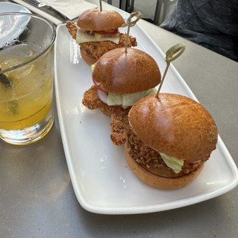 Cactus Club Cafe - Crispy chicken mini sandwiches - Canadian (New) Near Me - Vancouver, British Columbia Cactus Club Cafe - Crispy chicken mini sandwiches - Canadian (New) Near Me - Vancouver, British Columbia