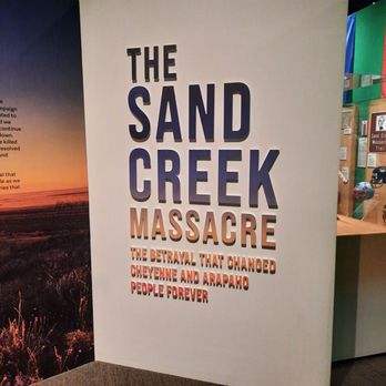History Colorado Center - Sand Creek massacre exhibit entrance - Museums Near Me - Denver, Colorado History Colorado Center - Sand Creek massacre exhibit entrance - Museums Near Me - Denver, Colorado