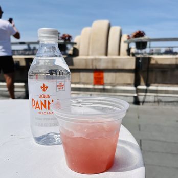 Bok Bar - a plastic cup with a drink on a table - Bars Near Me - Philadelphia, Pennsylvania Bok Bar - a plastic cup with a drink on a table - Bars Near Me - Philadelphia, Pennsylvania