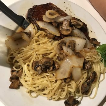 Assaggio - NY steak with linguine - Italian Near Me - Mililani, Hawaii