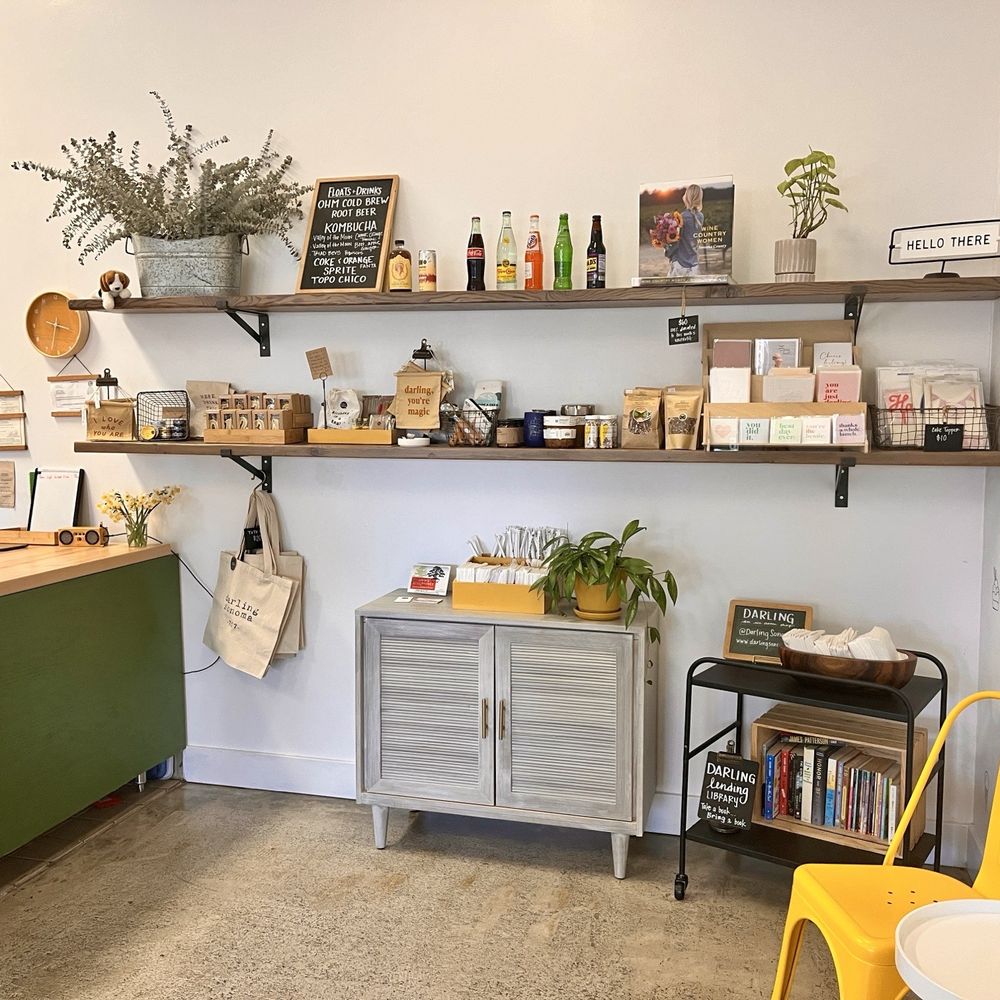 Darling - They have a cute gift section too! - Ice Cream & Frozen Yogurt Near Me - Sonoma, California Darling - They have a cute gift section too! - Ice Cream & Frozen Yogurt Near Me - Sonoma, California