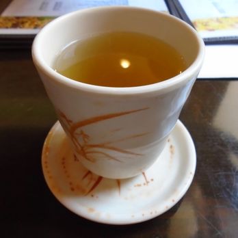Dragon Pearl Authentic Asian Food - Starting things off with some hot green tea. - Chinese Near Me - Hudson, Wisconsin