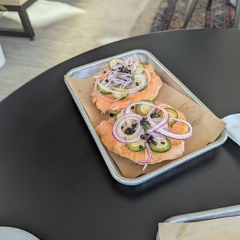 HiFi - Upshot Clayton - Salmon and bagel - Coffee & Tea Near Me - Clayton, Missouri HiFi - Upshot Clayton - Salmon and bagel - Coffee & Tea Near Me - Clayton, Missouri