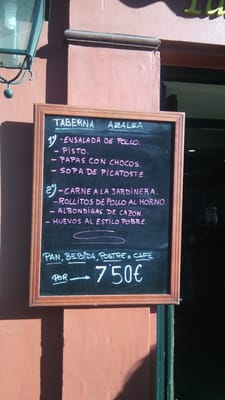 Menu photo 4 Taberna Azalea I Seville, SE