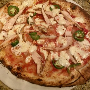 Antica Forma - Chicken, Jalapeños and homemade mozzarella pizza. - Pizza Near Me - Vernal, Utah