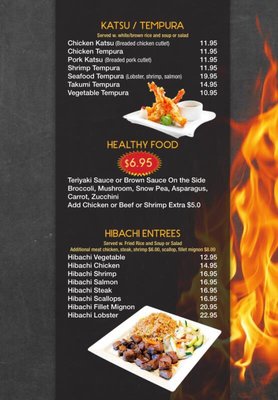 Menu photo 2 Takumi Japanese Restaurant Middletown, NJ Menu photo 2 Takumi Japanese Restaurant Middletown, NJ