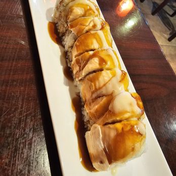 Red Wasabi - Baked Salmon Roll - Japanese Near Me - Loma Linda, California Red Wasabi - Baked Salmon Roll - Japanese Near Me - Loma Linda, California