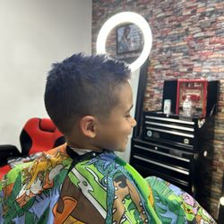 Frances Scissor Hands The Barber - A happy kid thanks to kate