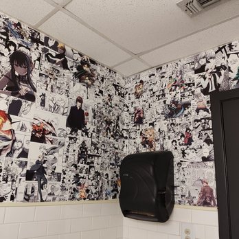 Mr.Ramen - Bathroom walls - Ramen Near Me - San Antonio, Texas Mr.Ramen - Bathroom walls - Ramen Near Me - San Antonio, Texas