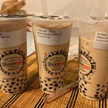 Sharetea - Unsweetened milk tea - Bubble Tea Near Me - Mansfield, Texas