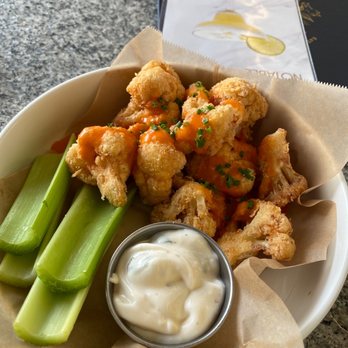 Earls Kitchen + Bar - Buffalo Cauliflower - New American Near Me - Miami, Florida Earls Kitchen + Bar - Buffalo Cauliflower - New American Near Me - Miami, Florida
