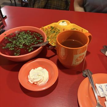 Rush In Dumplings - Borscht Soup, Hot Tea, Classic Dumpling - Russian Near Me - Olympia, Washington