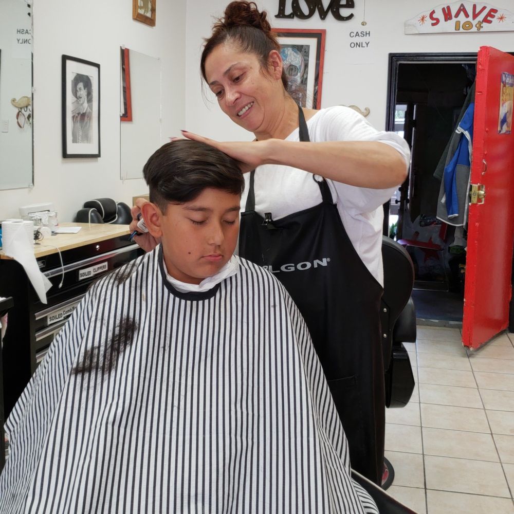 Old Town Barber Shop - Ana is great she knows what she is doing!! My son loves her!! Thanks Ana - Barbers Near Me - Torrance, California