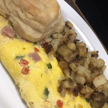 Moose's by the Creek - Western omelet, home fries and biscuit - Breakfast & Brunch Near Me - Charlottesville, Virginia Moose's by the Creek - Western omelet, home fries and biscuit - Breakfast & Brunch Near Me - Charlottesville, Virginia