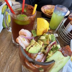 Miches y cóctel