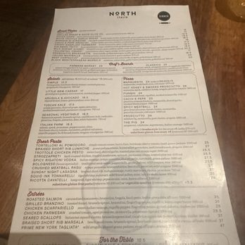 North Italia - Menú - Italian Near Me - San Diego, California North Italia - Menú - Italian Near Me - San Diego, California