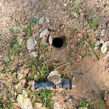 Carl Eoff Services - The aftermath plumbing carnage, all sprinkler systems broken and buried. - Septic Services Near Me Carl Eoff Services - The aftermath plumbing carnage, all sprinkler systems broken and buried. - Septic Services Near Me