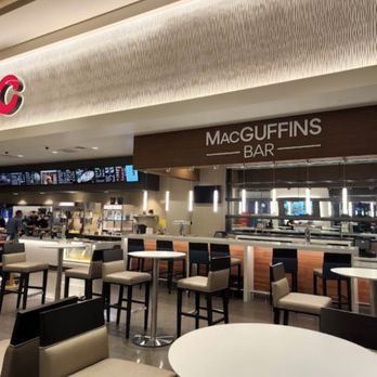 AMC Topanga 12 - Their promo picture.  The concession is next to the bar. - Cinema Near Me - Canoga Park, California