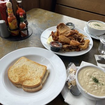 Mersea's - Combo fish, oysters, clam, shrimp and calamari and chips. Clam chowder. Good food for decent prices. - Bars Near Me - Avila Beach, California Mersea's - Combo fish, oysters, clam, shrimp and calamari and chips. Clam chowder. Good food for decent prices. - Bars Near Me - Avila Beach, California