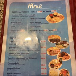 Menu 01/2020 Menu 01/2020