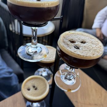 Luna Rooftop Bar - Espresso martini tower - Cocktail Bars Near Me - Portland, Maine Luna Rooftop Bar - Espresso martini tower - Cocktail Bars Near Me - Portland, Maine