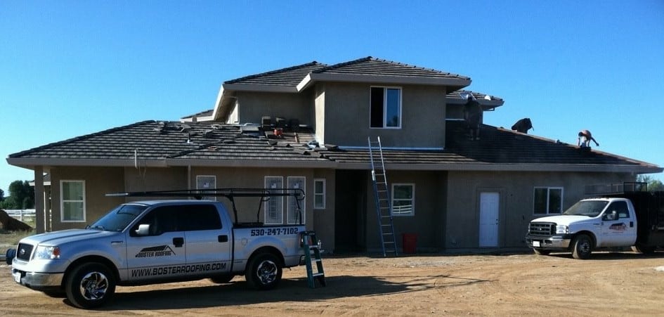 Slide of Boster Roofing