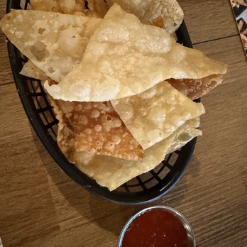 Kinya Ramen - Free wonton chips - Ramen Near Me - Meridian, Idaho