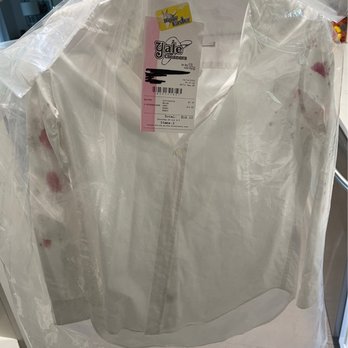 Yale Cleaners - How is this my fault? Stained the sleeves. - Laundry Services Near Me - Tulsa, Oklahoma Yale Cleaners - How is this my fault? Stained the sleeves. - Laundry Services Near Me - Tulsa, Oklahoma