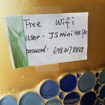 J's Mini Hot Pot - Wi-Fi password - Chinese Near Me - Duluth, Georgia