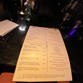 Greenes Restaurant - Menu - Irish Near Me - Cork, Colorado